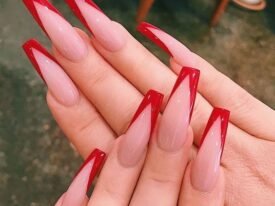 Red Coffin Nails: Ideas, Styling, Aesthetic, Looks