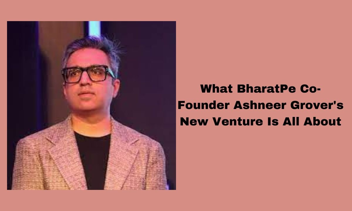 Here’s What BharatPe Co-Founder Ashneer Grover’s New Venture Is All About